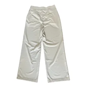 Halara Flex Wide Leg Pants Women’s Medium Ivory High Waisted MicroWaffle Stretch thumbnail 3