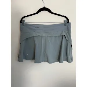 Lululemon Play Off The Pleats Skirt *13"Blue Cast size 12 thumbnail 5