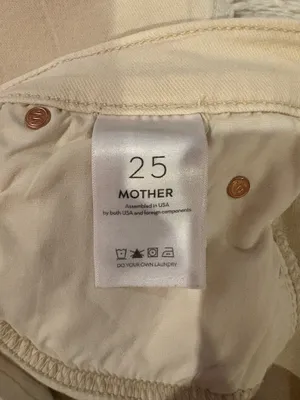 MOTHER High-Waisted Rascal Denim Ankle Fray Jeans thumbnail 6