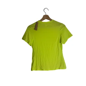 SKIMS Fits Everybody T-Shirt Women's Short Sleeve Daffodil Neon Yellow Size L thumbnail 3