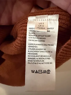 FREE PEOPLE Softly Structured Sweater Brown Size Small thumbnail 8