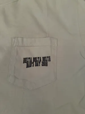 Comfort Colors Tri Delta Sorority Shirt thumbnail 3