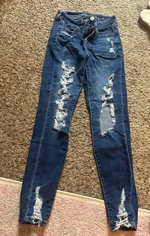 American Eagle Jeans Skinny Ripped thumbnail 1