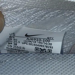 Nike Air Vapor Max 3.0 White/Pure Platinum/ Metallic Silver Women’s Size 8.5 thumbnail 2