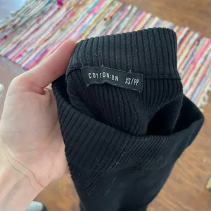 Cotton on ribbed black midi skirt thumbnail 6