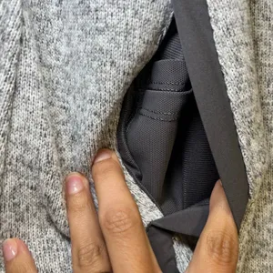 Lululemon Its Fleecing Cold Zip Up Jacket Heathered White Gray Women Size 6 EUC thumbnail 9
