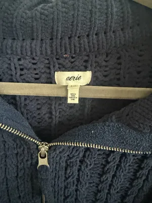 Aerie Navy Sweater thumbnail 2