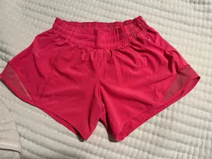 Lululemon Pink Hotty Hot Shorts thumbnail 1