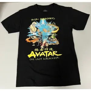 Nickelodeon Black ‘Avatar: The Last Airbender’ Graphic Short Sleeve T-Shirt Top Blouse Tee Size S 💙✨ thumbnail 1