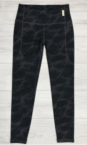 Vuori‎ The Rise The Shine Leggings XS Black Camo High Rise Pockets thumbnail 1