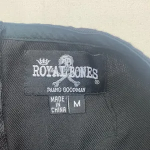 Tripp Royal Bones size medium black pleated mini skirt silver chain emo goth thumbnail 2