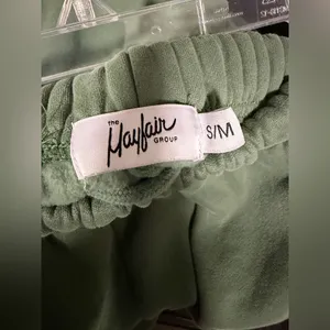 The Mayfair Group: Scan To Relax Wide Leg Sweatpants | Olive And Royal! W S/M! thumbnail 8
