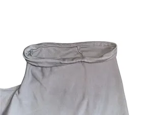 Alya Cuffed Sleeve V Neck T-Shirt thumbnail 3