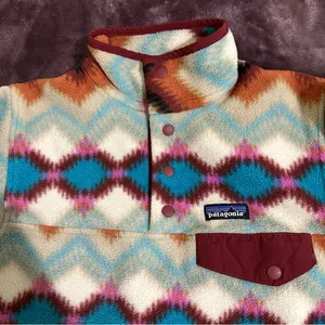 Patagonia Synchilla Fleece Snap T Pullover Cinder Twist, XS thumbnail 11