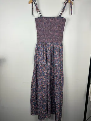 Loveshackfancy Caressa Tiered Floral Cottage‎ Farm Maxi Dress Women’s Sz Xs thumbnail 2