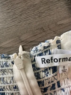 Reformation Floral Mini Dress thumbnail 5