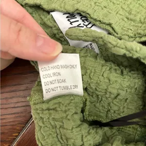 Princess Polly Knot Front Crinkle Bandeau Top Size 0 Green thumbnail 4
