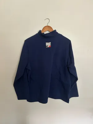 Halloween 1/4 zip Blue Size XL thumbnail 5