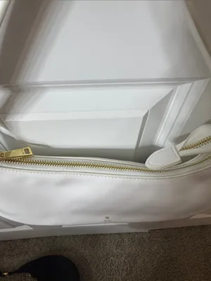 JW PEI Lily White Shoulder Bag with Gold Hardware thumbnail 3