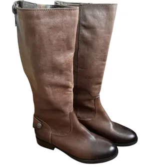 NWOT‎ Arturo Chiang Brown Ombré Leather Fierce Riding Boots Tall Size 7.5 thumbnail 1