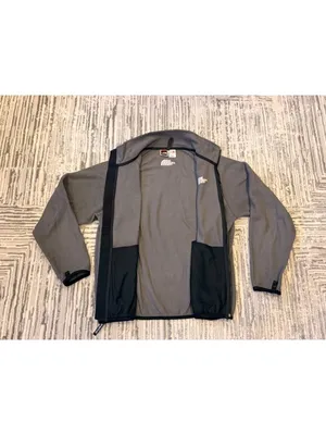 The North Face women's large gray/black fleece jacket thumbnail 3