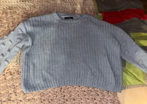 Moon & Maddison Blue Sweater thumbnail 1