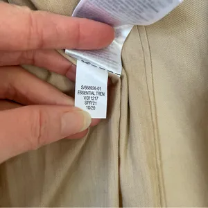 Banana Republic Essential Trench Coat Golden Beige Size Small Water Resistant thumbnail 13