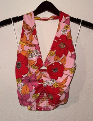 Floral Boho Summer Top Boutique thumbnail 1