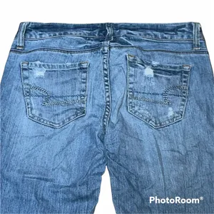 American Eagle Skinny 77 Distressed Jeans thumbnail 4