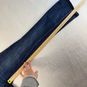 Disclosure 0/24 Jeans Flare Bootcut Dark Wash Stretch Denim Pant Blue Flattering thumbnail 12