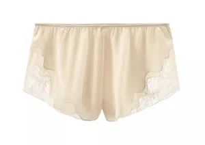 Zara lace trim satin short  thumbnail 1