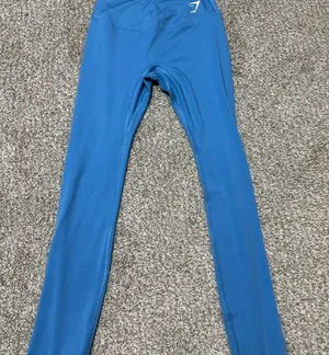 Gymshark Blue Leggings Athletic Bottoms thumbnail 1