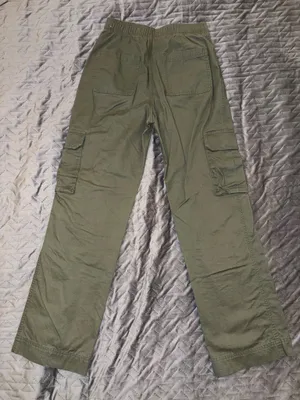Abercrombie & Fitch Green Cargo Pants thumbnail 2
