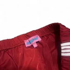 Edikted Track Red Pants Bow thumbnail 2