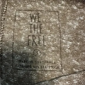 We The Free Tank Size Small Brown Lightweight Long thumbnail 7