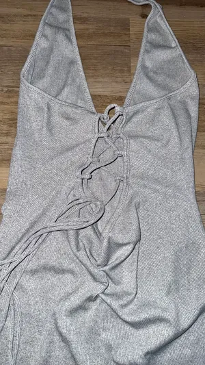 Grey bodysuit thumbnail 3