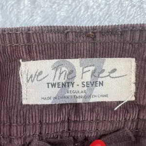 We The Free People‎ Sz 27 Joanie Cord Mini Skirt Brown Low Rise Coquette Boho thumbnail 8