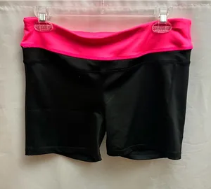 Traction by NY Apparel Black & Hot Pink Athletic Shorts Size M thumbnail 1