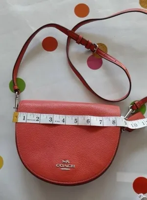 Coach NY Leather Ellen Crossbody Purse thumbnail 10