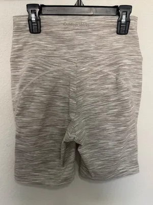 Outdoor Voices Flow 7" Bike Shorts Heathered Oatmeal Size S Small thumbnail 8