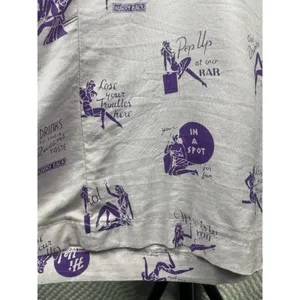 Lavender Milkmaid Pinup Novelty Cocktail Quirky‎ Print Flutter Sleeve Midi Dress thumbnail 12