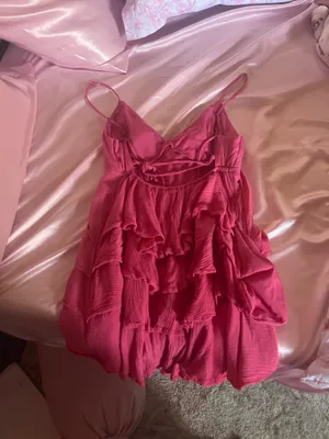 Hot Pink Hollister Dress thumbnail 2