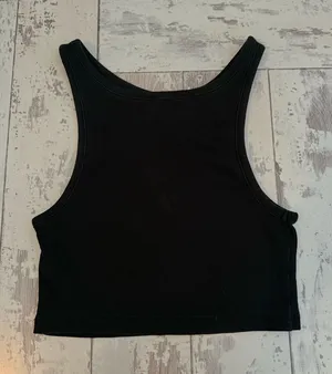 Black ZARA Tank Cropped thumbnail 1