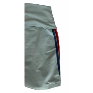 Aviator Nation 5 Stripe 4" High Rise Biker Shorts & Sports Bra Mist Women's Sm thumbnail 15