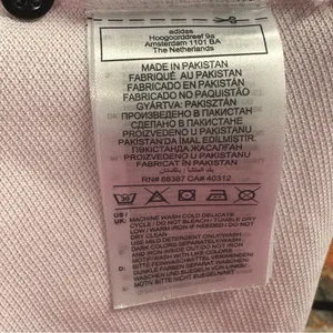 Adidas Cropped Medium Oversized Light Purple Polo Shirt Multi Sport thumbnail 11
