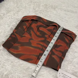NEW With Jean Carla Corset in NYX Red Brown Tye Dye Size XS thumbnail 4