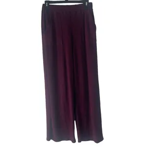 Retreat Women's Size Small Burgundy Purple Two Piece Pajama‎ Set thumbnail 4