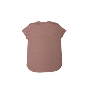 Athleta Short Sleeve Mauve Pink Crew Neck Athletic Shirt Size Small thumbnail 2