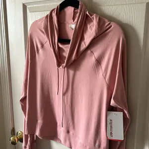 Marika Sport Women’s Pink Cowl Neck Pullover Yoga Long‎ Sleeve Top Size Large NWT thumbnail 7
