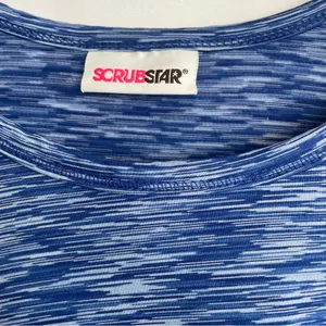 ScrubStar Premium Collection Underscrub Top Women L Active Base Layer Blue Soft thumbnail 3